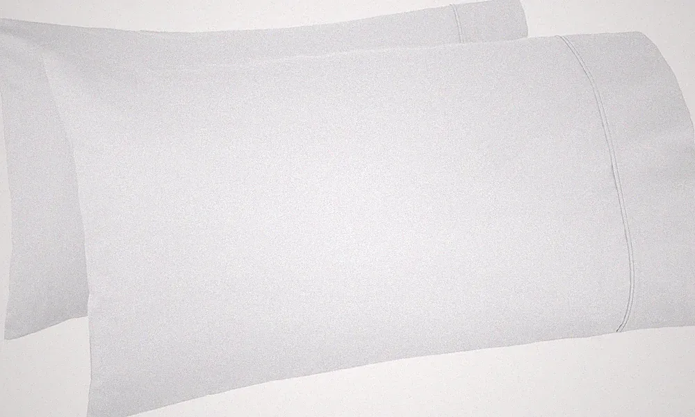 400 Thread Count Soft 100% Cotton Pillow Cases, Wrinkle Resistant, Sateen Weave