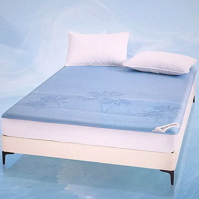 Cooling Queen Mattress Pad for Hot Sleepers - Soft & Breathable Cover