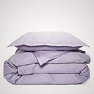 Sky 500TC 3Pc Sateen Wrinkle Resistant Purple King Comforter Cover Set