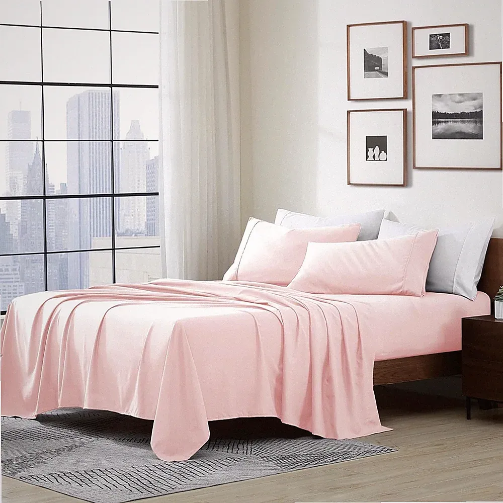 Ultra Soft Hypoallergenic Wrinkle Resistant Double Brushed Microfiber Bedding