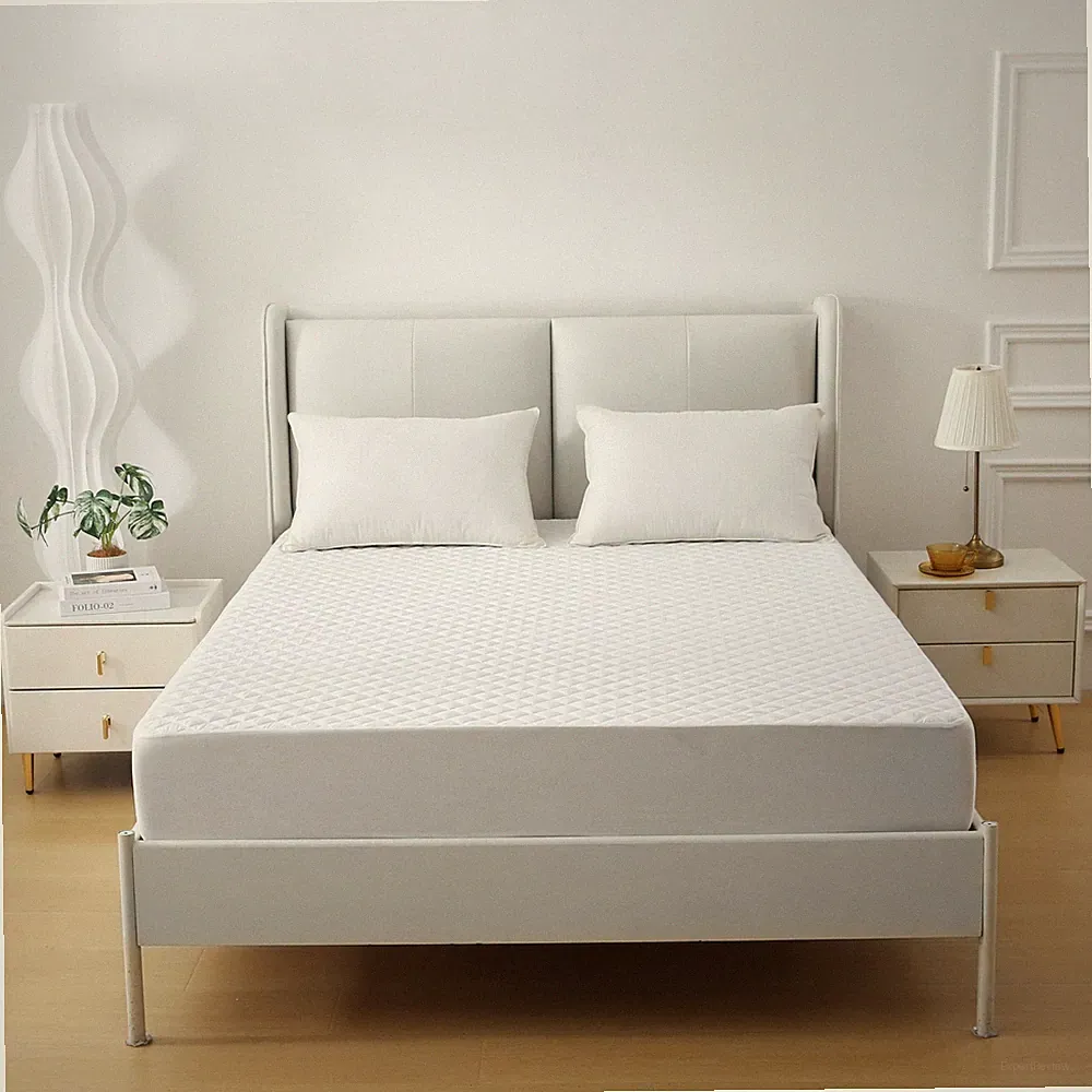 Waterproof Premium Ultra Soft Bedding Quilted Mattress Pad Fit Mattress Up to 16